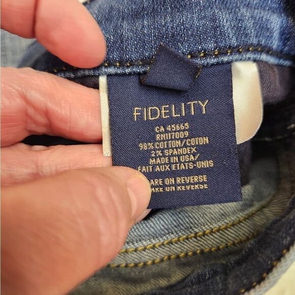 Fidelity‎ Mens Impala in Panama bootcut jeans Sz 34 - Picture 8 of 13